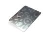 Ellipses Embossed Finish Stainless Steel Sheet