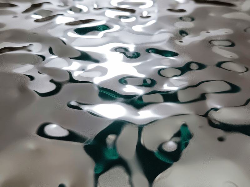 S-Wave Water Ripple Stainless Steel Sheet