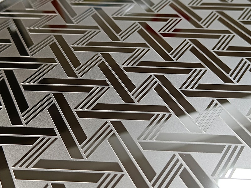 Etched XM-1 Stainless Steel Sheet
