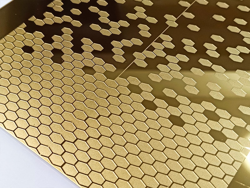 Etched XM-4 Stainless Steel Sheet
