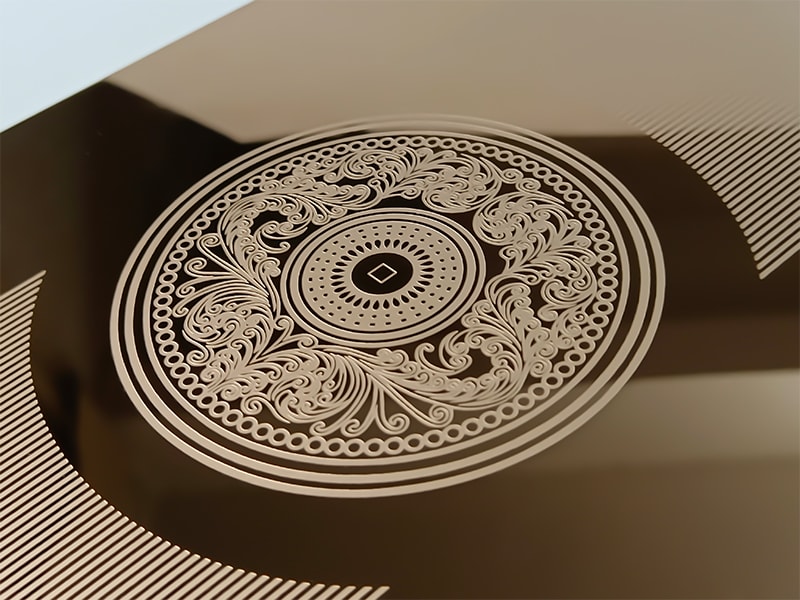 Etched XM-5 Stainless Steel Sheet