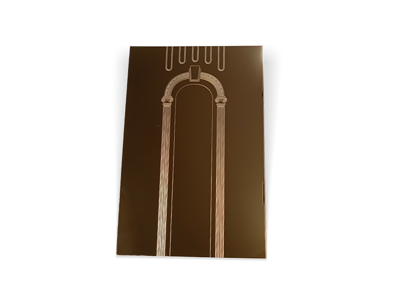 Etched XM-6 Stainless Steel Sheet