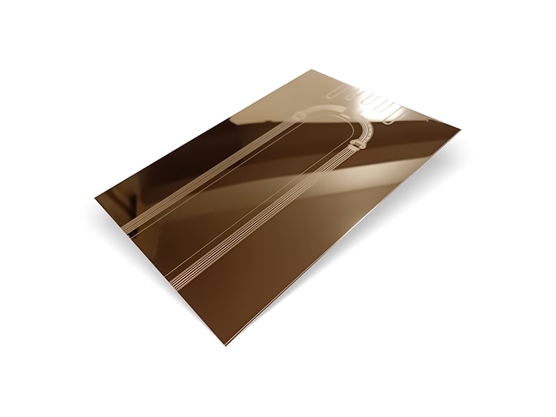 Etched XM-6 Stainless Steel Sheet