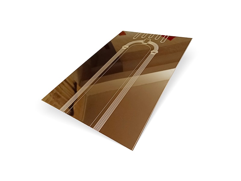 Etched XM-6 Stainless Steel Sheet