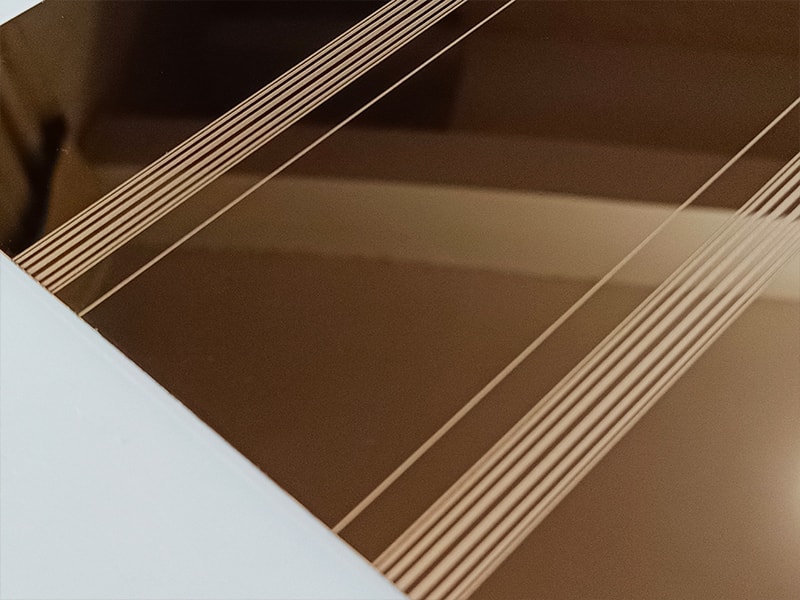 Etched XM-6 Stainless Steel Sheet