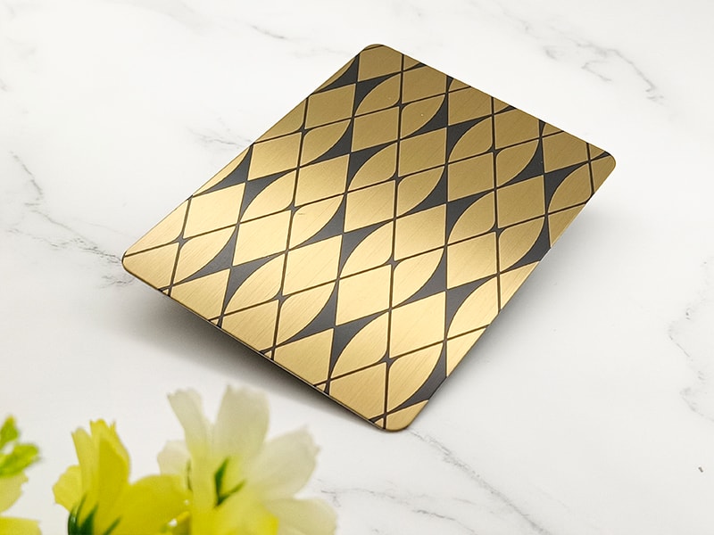 Etched XM-9 Stainless Steel Sheet