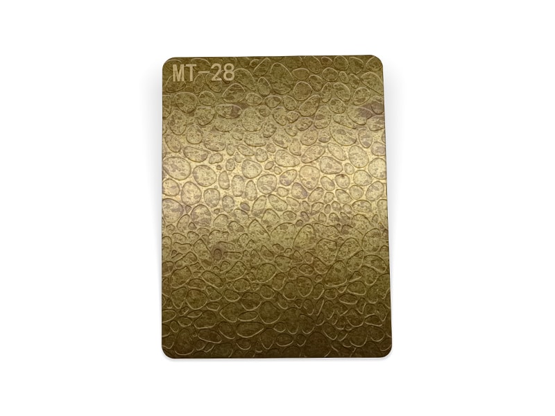 Antique XM-MT28 Stainless Steel Sheet