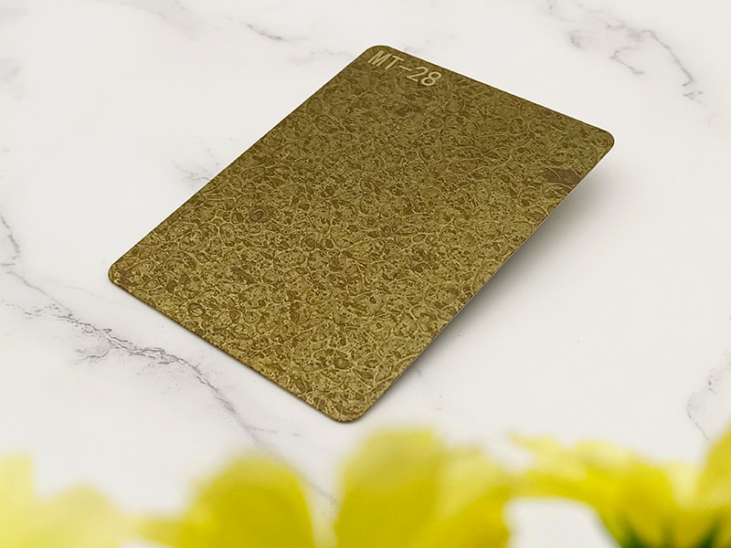 Antique XM-MT28 Stainless Steel Sheet
