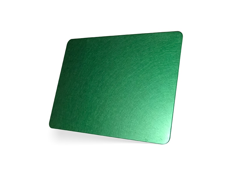 Green Vibration Finish Stainless Steel Sheet