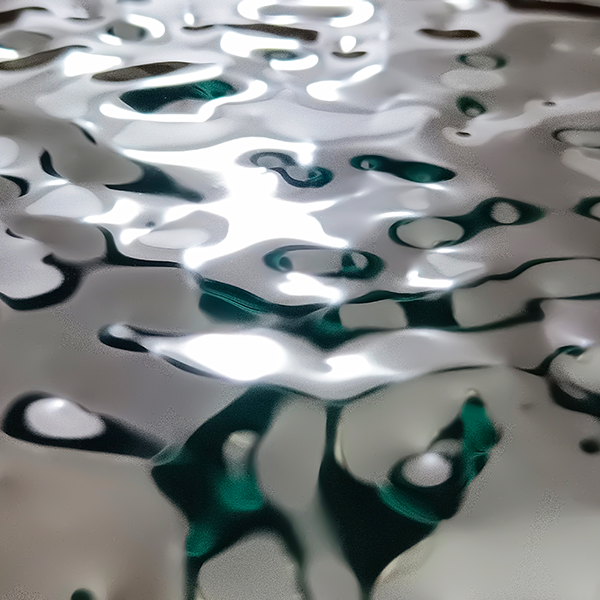 water ripple finish