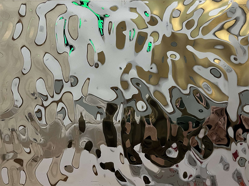G-Wave Water Ripple Stainless Steel Sheet
