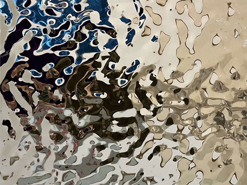 Water Ripple Sheet Metal