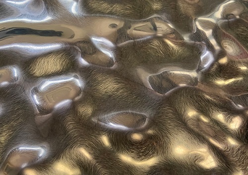 Process and application analysis of water ripple sheet metal