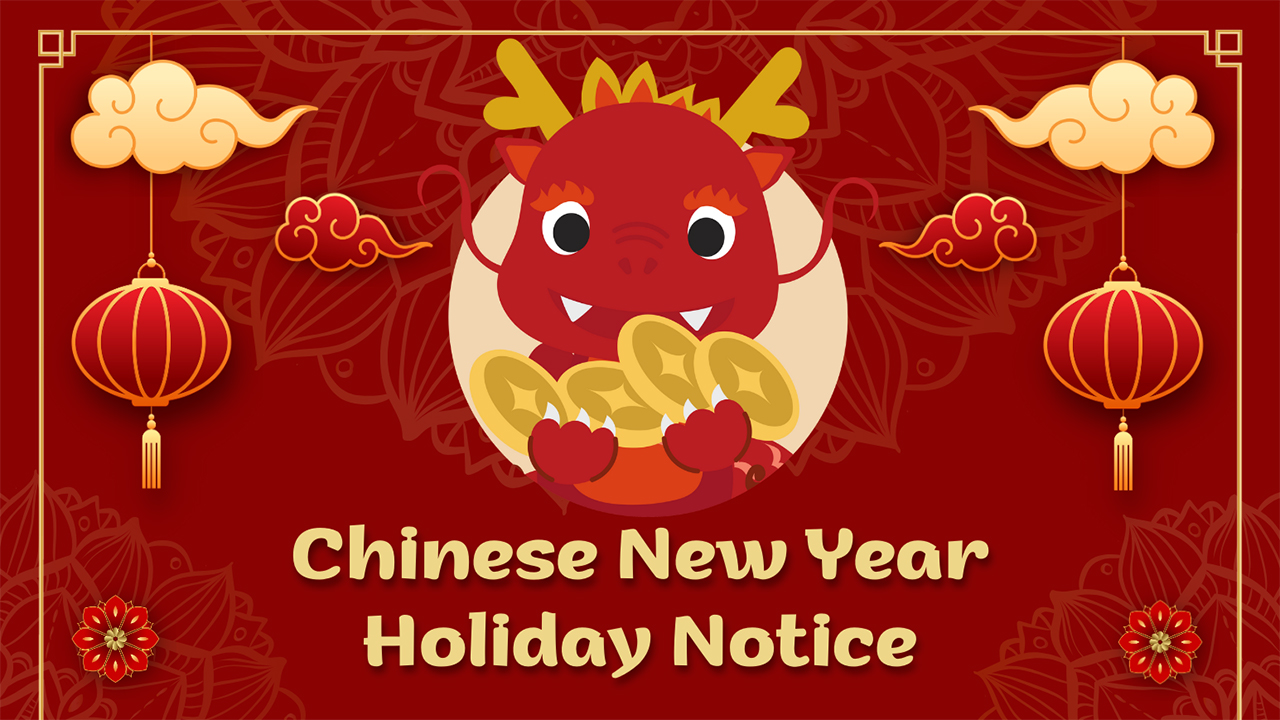  WANRAY INOX Materials Spring Festival Holiday Announcement